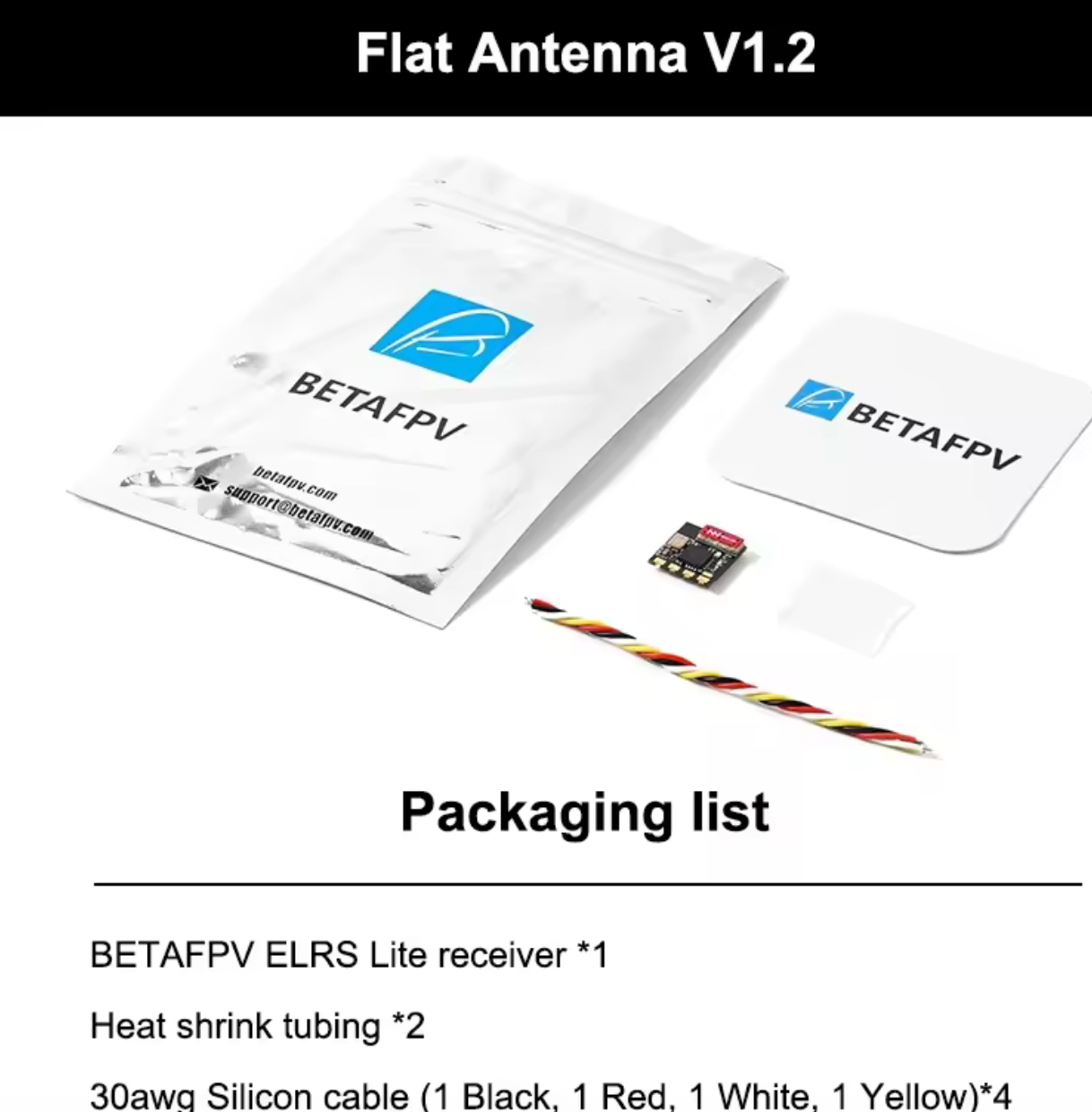 BETAFPV ELRS Flat Antenna V1.2