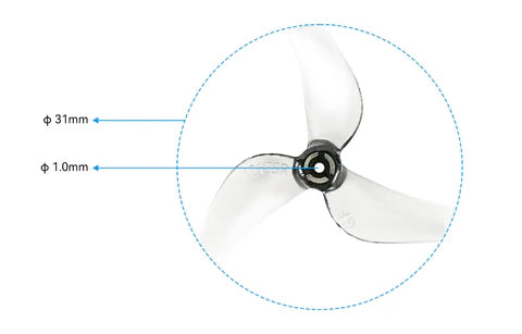 Gemfan 1219S-3 (2 pairs)