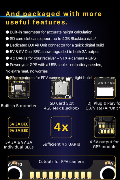 SpeedyBee F405 V4 55A Stack