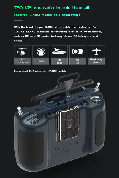 JUMPER T20 V2 ELRS 2.4G HALL Sensor