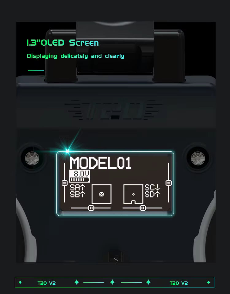 JUMPER T20 V2 ELRS 2.4G HALL Sensor