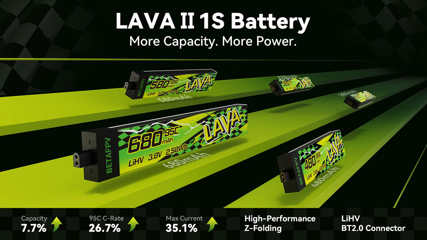 BETAFPV LAVAII 1S 320mAh 95C