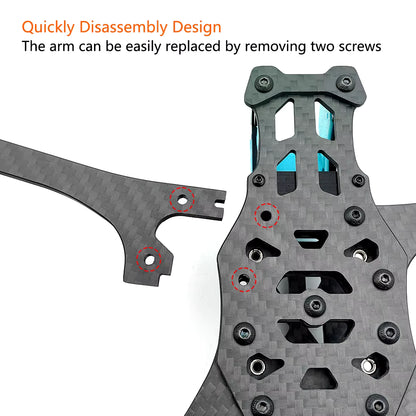 Mark5 DC O4 Pro (with 3D prints)