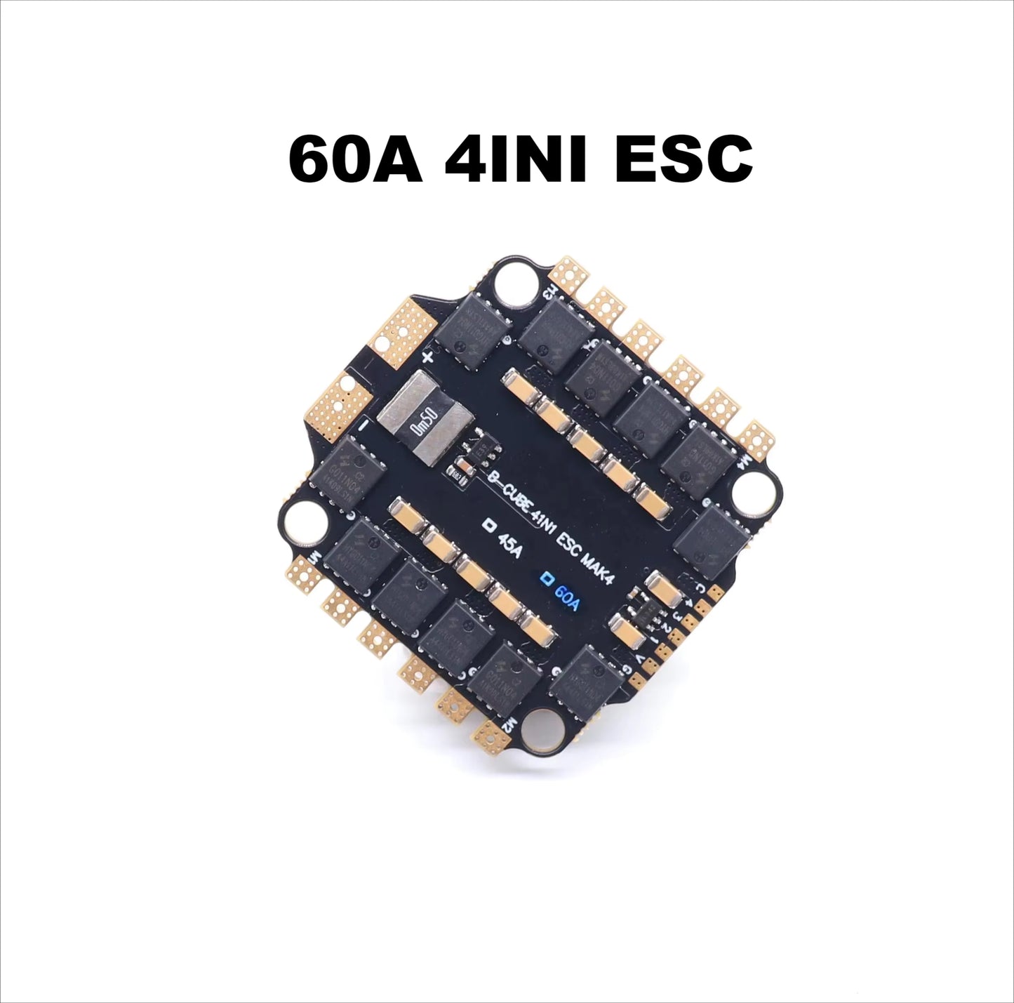 4IN1 3-6S 60A ESC