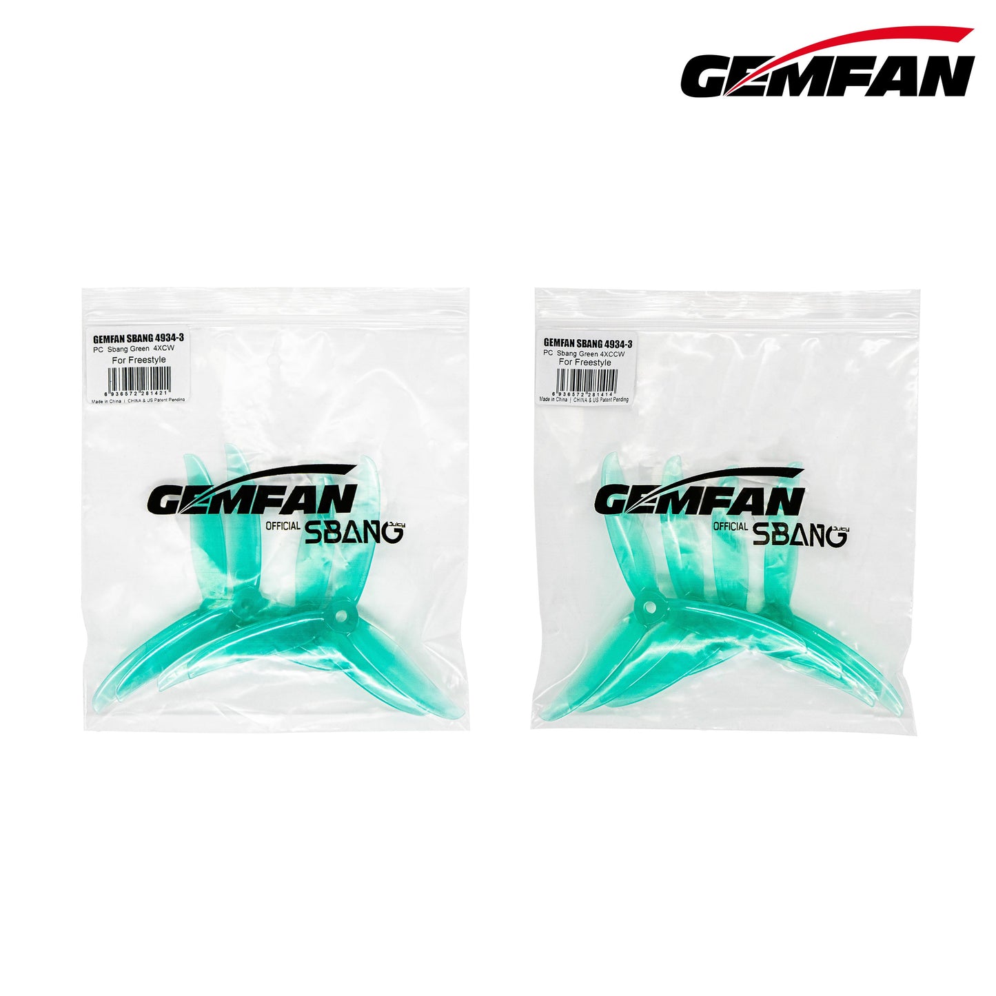 Gemfan SBANG 4934 (4 pairs)